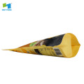 biodegradable plastic standup Crucuma powder food bag