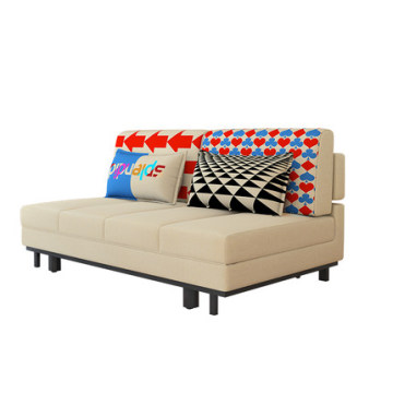 Modern Adjustable Single Person Sofa Bed - Space-Saving Folding Furniture for Home and Office