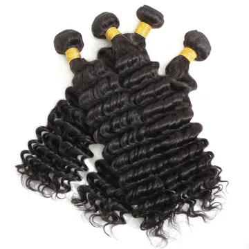 Unprocessed Virgin Peruvian Hair Bundles, Remy Hair 10A Grade Deep Wave Peruvian Virgin Hair, Wholesale Peruvian Human Hair