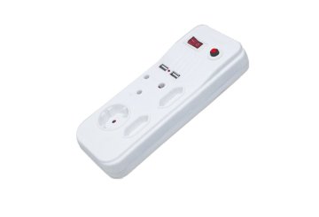 Euro type socket with USB