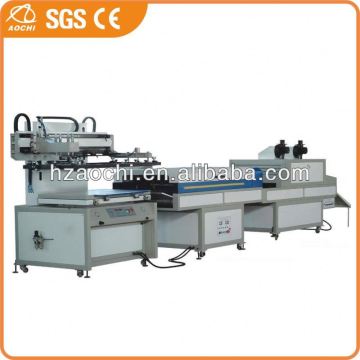 Semi automatic soft pvc screen printing machine