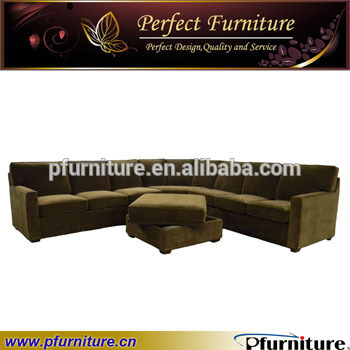 living room modern colorful cheap l shape sofa PFS5521
