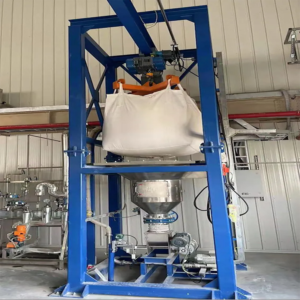 Fertilizer production automation ton bag unpacking