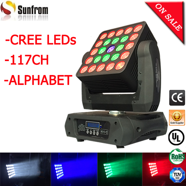 Hot Matrix 117CH Alphabet CREE Beam LED Moving Head