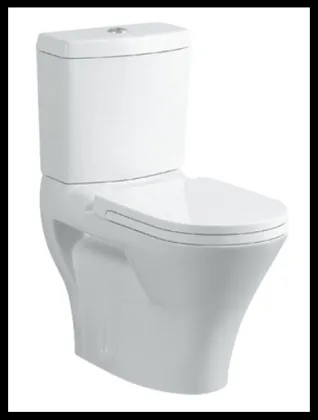 Western two piece toilet p trap toilet s-trap floor mounting toilet LW-1013