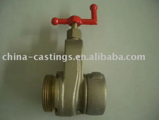 Brass valve part