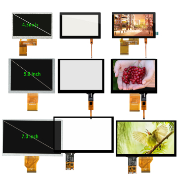 High-Quality Touch Screen TFT LCD Display Modules with MIPI, RGB, EDP, LVDS, and HDMI Interfaces (3.5'' to 15.6'' Inches)