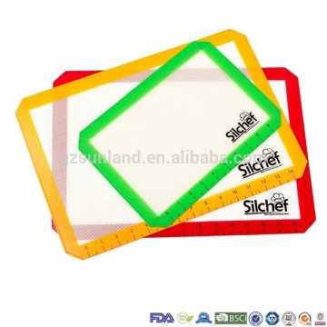 40% Thicker Custom Kitchen Bakeware Nonstick Silicone Baking Mat For Cookie Sheets
