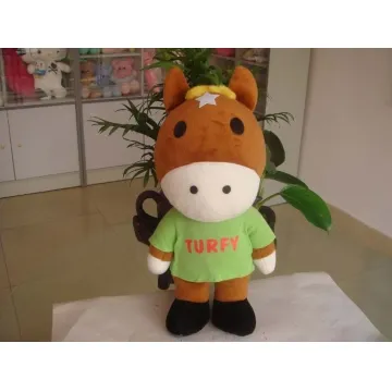 Plush Cow Toy with Clothes