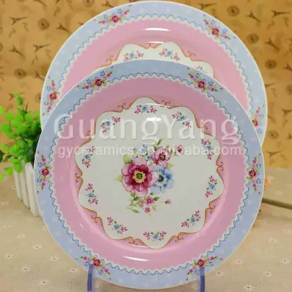 Latest New Design New Bone China Appetizer Plate