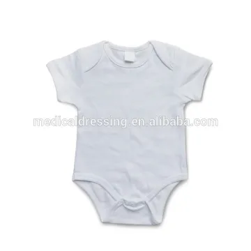 High quality cotton plain baby rompers wholesale