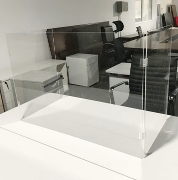 Clear Acrylic School Desk Dividers for Kids - Polycarbonate Dividers & Plastic Shields for Desks