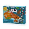 Educational Paper Puzzle Educational Paper Jigsaw puzzle KidsToys Supplier