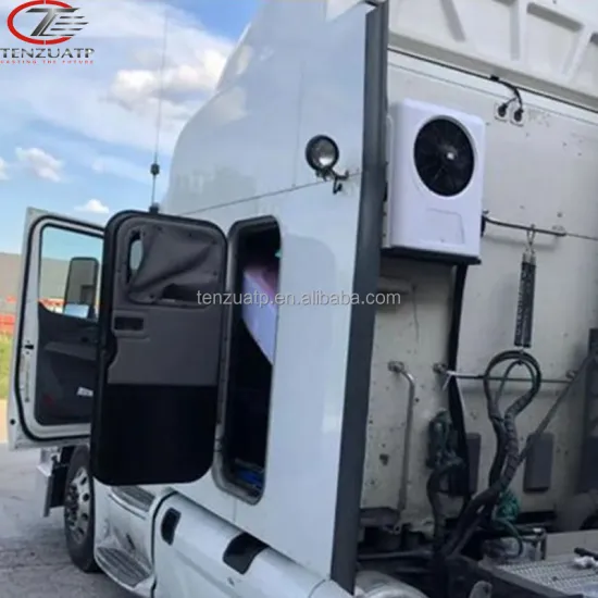 Universal 24V AC 12V Kit for Apu Truck Caravan Minivan Trailer Tractor - Eco-friendly R134a Compact Air Conditioner