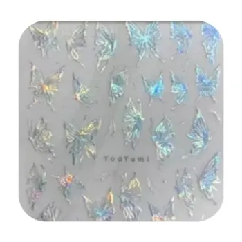 Colorful Top-Quality Butterfly Nail Decals - Wholesale Vendor Prices