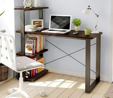 SH home computer study desk with bookshellf