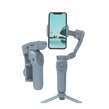 L7C Pro Wholesale Folding Tripod with 360 Rotation Anti-shake Gimbal for Camera and Mobile Phone