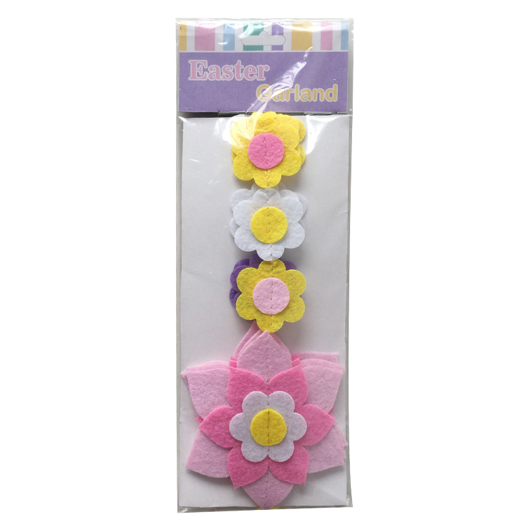 Easter Flower Bunting Flag