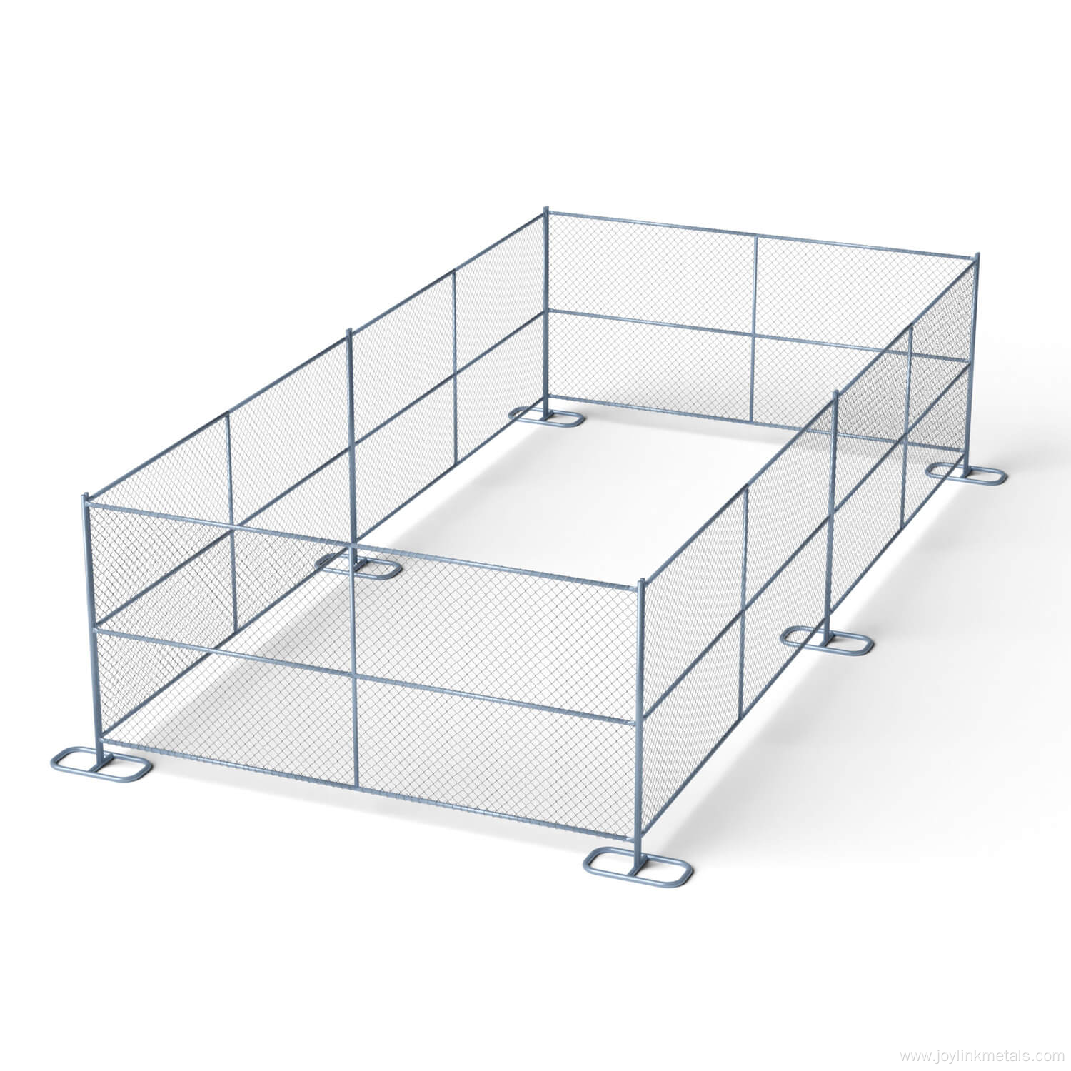 Galvanized Diamond Chain Link Fence for Sports Area