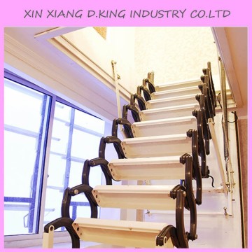 hottest Adjustable Steel Telescopic Loft Ladder