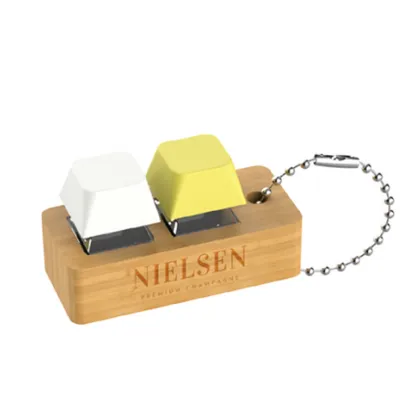 2024 New Christmas Anti-Stress Keycap Keychain Fidget Set