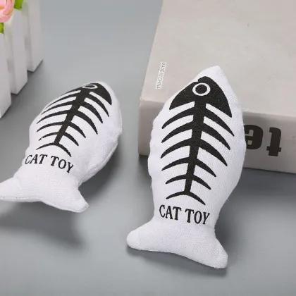 Best Selling Stuffed Fishing Fish Cat Plush Toys