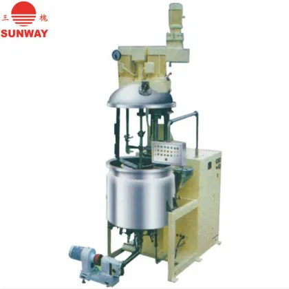 Homogenization vacuum mixer emulsifying machine making liquid soap