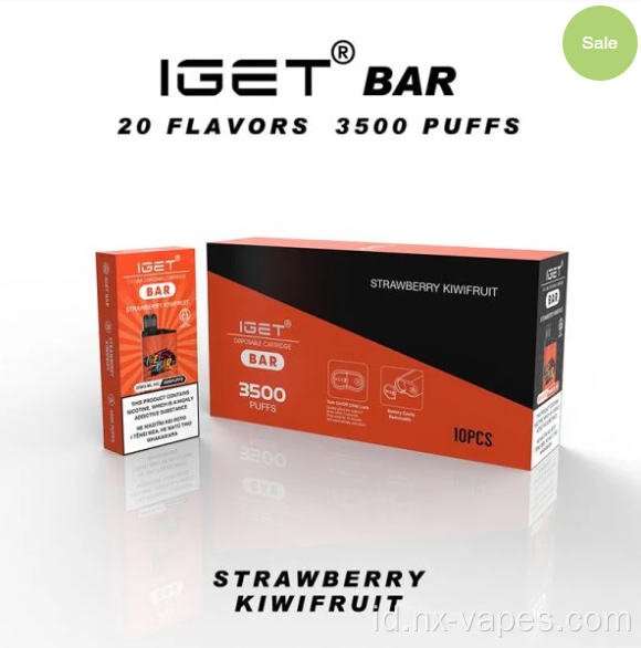 Iget Bar Vape 3500 Puffs