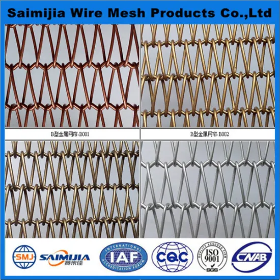 Best quality Metal Spiral Mesh/Metal spiral net/decorative spiral metal mesh