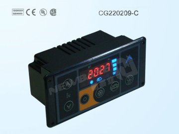 Air conditioning controller for tractor