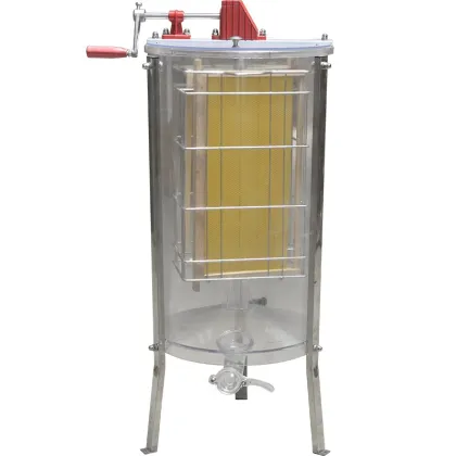 Acrylic Transparent Honey Extractor and 2 Frames Honey Extractor: Efficient Beekeeping Tools for Enhanced Hive Management