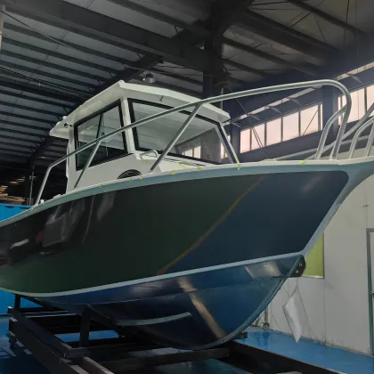 6.25m Aluminum Fishing Vessel with Cabin - Hot Sale Offshore Sport Fishing Boat