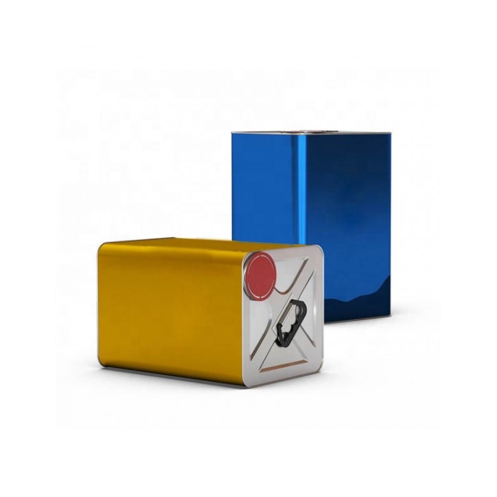 DADI 10L Square Plain Tin Can for Paint