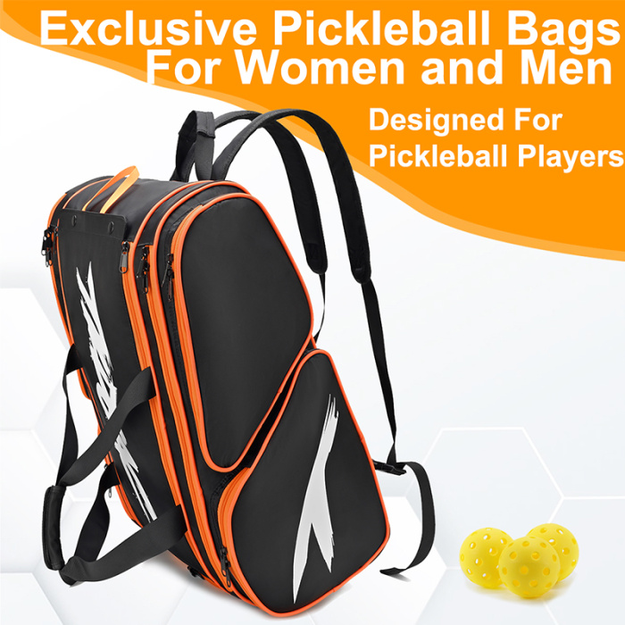Tildosac Versatile Pickleball Bag With Multiple Pockets