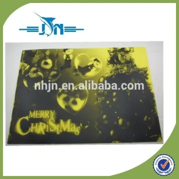 Custom christmas placemats / christmas table mats