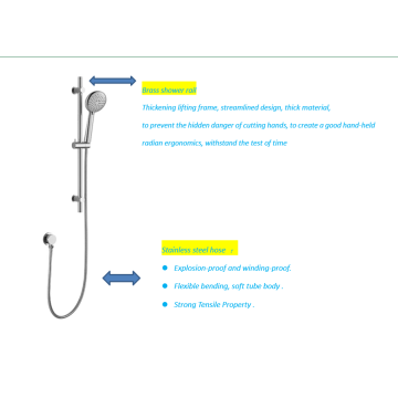 Nuovo design comodo set doccia