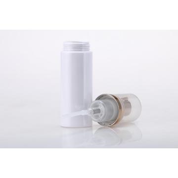 Witte schuimfles van 50 ml met pomp