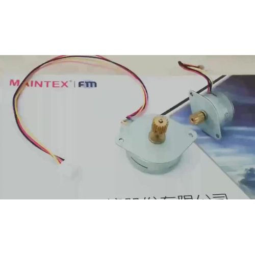 24v gear dc stepping motors for Attendance machine