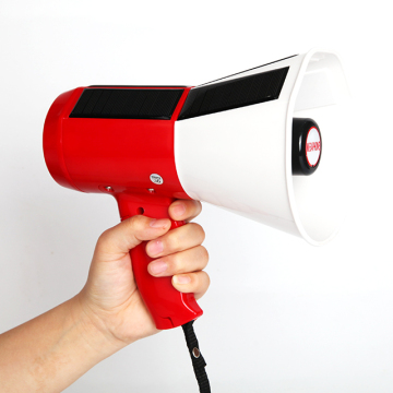 Portable Solar-powered Handheld Megaphone Speaker