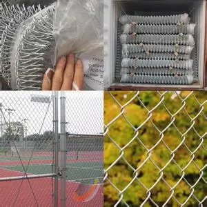building pvc coated twisted Chain Link Fencing
