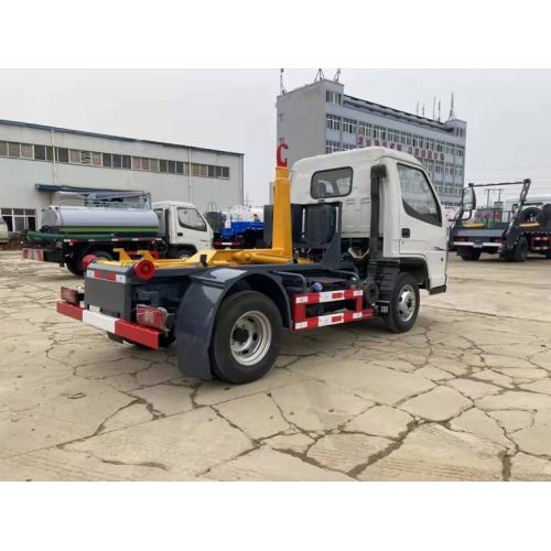 4x2 manual arm small roll off garbage truck