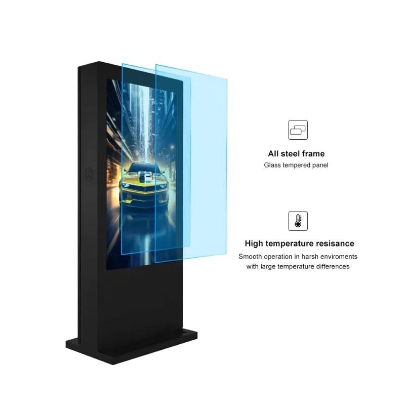 43-Inch Outdoor Touch Screen LCD Digital Signage Display