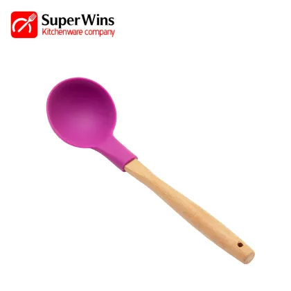 Silicone Rubber Hot Pot Function Soup Ladle