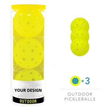 Fabrikpreis Großhandel Pickleball X-40 40 Löcher 26 Köcher