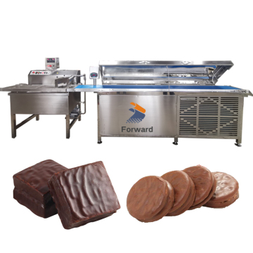 Cioccolato e raffreddamento per il cioccolato per immersione di frutta e torta, vetri