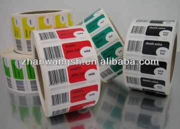 packaging sticker label,fasson paper packaging label,fasson sticker