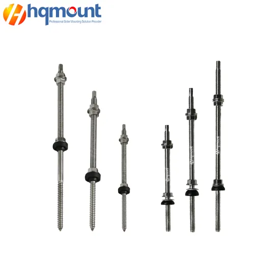 China Factory Wholesale SUS304 Solar Panel Hanger Bolts for Solar Mounting