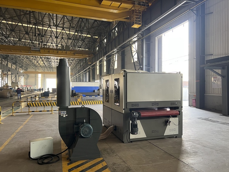 Stainless Steel Sheet Edge Grinding and Polishing Machine for Laser Cutting Burrs Removal
