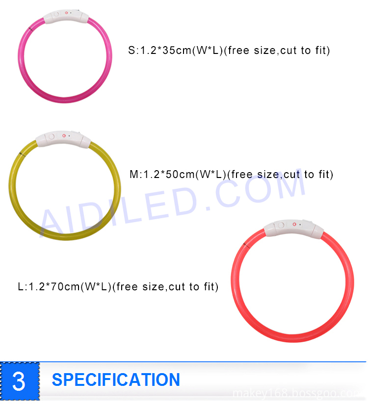 Glow In The Dark dog Collars