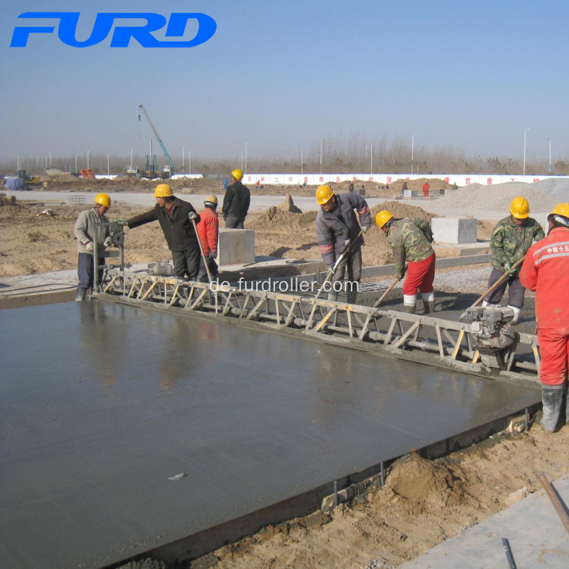 Fabrik Unterschiedliche Breite Betonstraße Nivelliermaschine